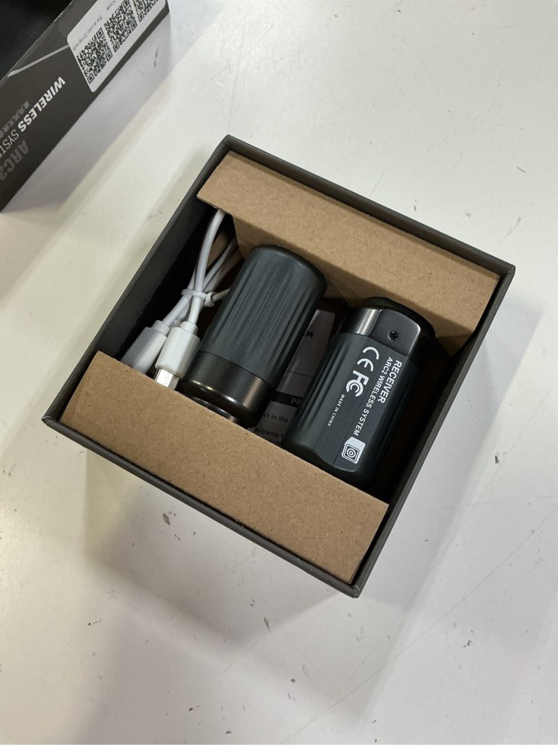 Condition photo showing Good Condition for aroma wireless xlr transmitter and receiver, professional uhf wireless microphone system for stable transmission, 7-channel, 130ft range, mic adapter for dynamic mic/audio mixer/pa/church, arc2 uhf dynamic