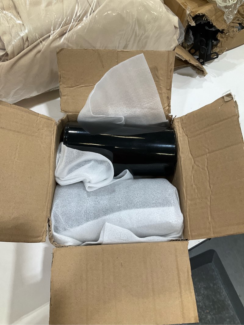 Condition photo showing Good Condition for motorcycle front fork upper slider front fork boots slider shell fit for softail heritage touring electra glide rood king ultra classic street glide 1997-2003 (black)