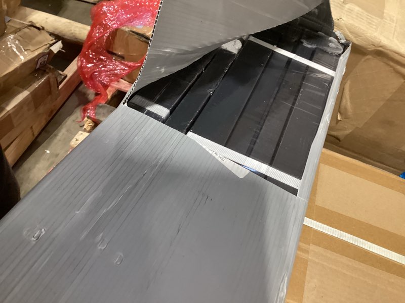 Condition photo showing New/Like New for Metal Bed Frame,Full Size Bed Frame with Storage Space,Heavy Duty Sturdy Mattress Foundation,Easy Assembly,No Box Spring Needed, Black,14 Inch,Full Full 14 Inch