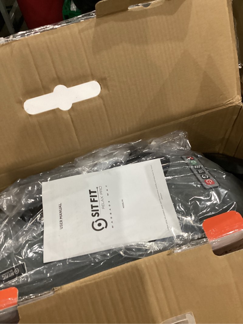 Condition photo showing item condition for Full Body Massage Mat, Vibrating Mattress Pad, Bed Massager Mat, Massage Mats for Full Body with Detachable Pillow with Heat, Alleviates Muscle Pain, Improves Circulation and Stress Relief by SITFIT