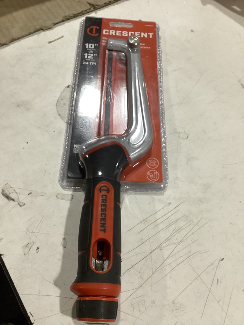 Condition photo showing Good Condition for Crescent Tools 10" High Tension Compact Hacksaw with Dual Material Handle | CTMHACK