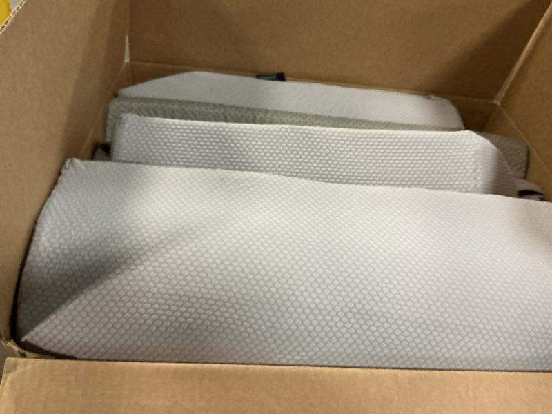 Condition photo showing Good Condition for 9PCS Orthopedic Bed Wedge Pillow Set for After Surgery Recovery, Body Positioners for Back and Leg Pain Relief, Adjustable Memory Foam Comfort for Sitting up in Bed, Ideal for Adult Acid Reflux & GERD