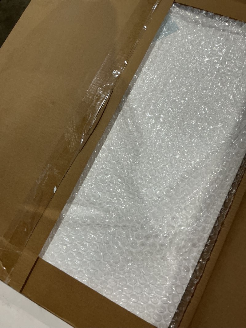 Condition photo showing Good Condition for glass cutting board 20”x16”: tempered glass kitchen counter protector - durable- scratch-resistant, heat-proof - design 7 - white & gold design 07 20"l x 16"w