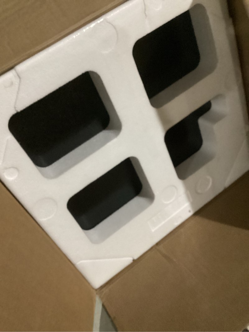 Condition photo showing New/Like New for FRIGIDAIRE EFR376-BLACK 3.1 Cu Ft Black Retro Bar Fridge with Side Bottle Opener