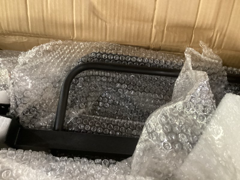 Condition photo showing As Is for Saddle racck wall mount