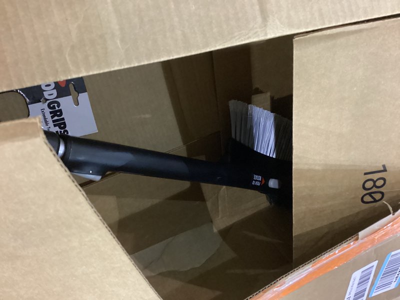Condition photo showing As Is for OXO Good Grips Extendable Snow Brush