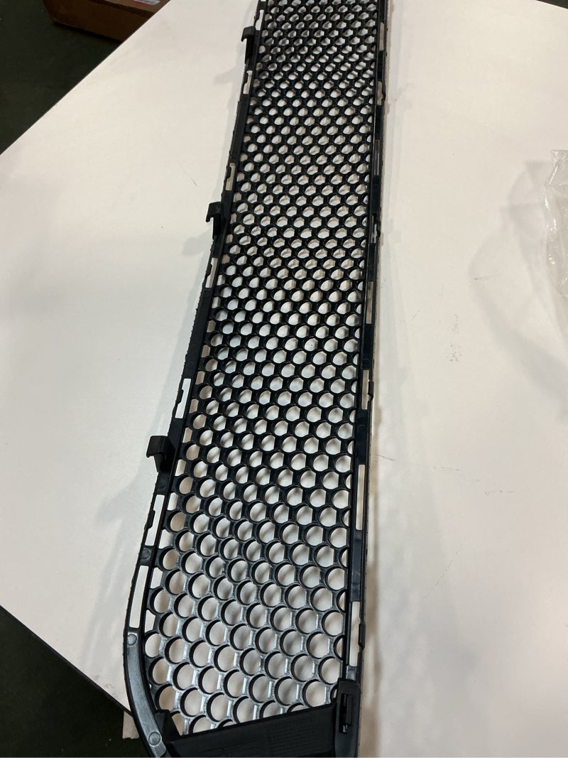 Condition photo showing Good Condition for Black Mesh Grille Type Front Bumper Grill Guard Replacement Part, (similar design)