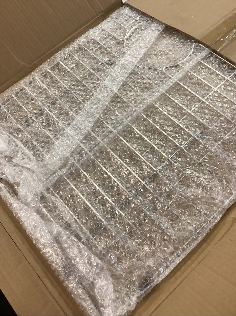 Condition photo showing Good Condition for sanycasa stainless steel kitchen sink grid – 24-5/8” x 15-1/2” sink protector for single bowl sinks – rear drain with corner radius 3/8", durable sink grate & drying rack for glassware