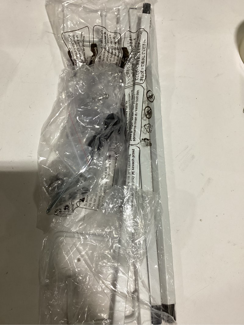 Condition photo showing New/Like New for HapiRm Over Door Hat Rack - 2 Packs Hat Organizer with 8 Hooks Design, Hanging Baseball Cap Organizer Storage Holds Up to 40 Caps for Door, Bedroom, Closet (White) White 2 Pack