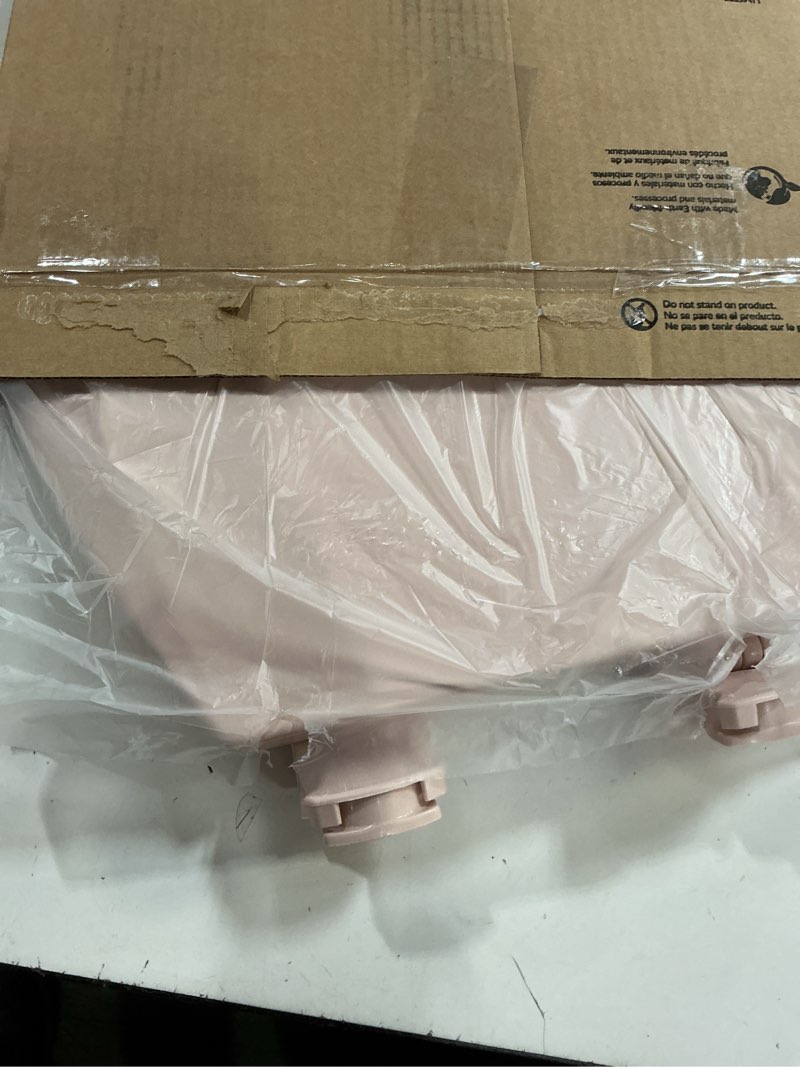 Condition photo showing Good Condition for Bemis 500EC063 Round Closed Front Toilet Seat with Cover in Venetian Pink