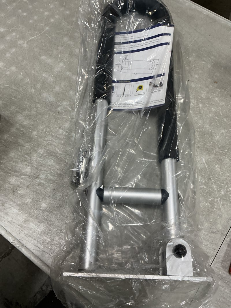 Condition photo showing New/Like New for Handicap Grab Bars Rails 23.6 Inch Toilet Handrails Bathroom Safety Bar Hand Support Rail Handicapped Handrail Accessories for Seniors Elderly Disabled Mounted Bath Grips Aluminum