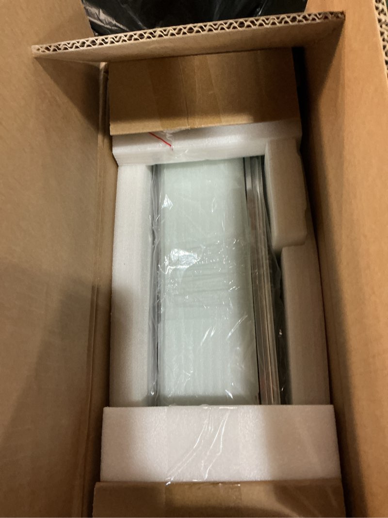 Condition photo showing New/Like New for Fundin Aluminum Bathroom Mirror Cabinet Recess Mount Only, with Framless Double Sided Mirror Door, 15 Inch x 24 Inch 15W x 24H x 5.2D Recessed Mount Only