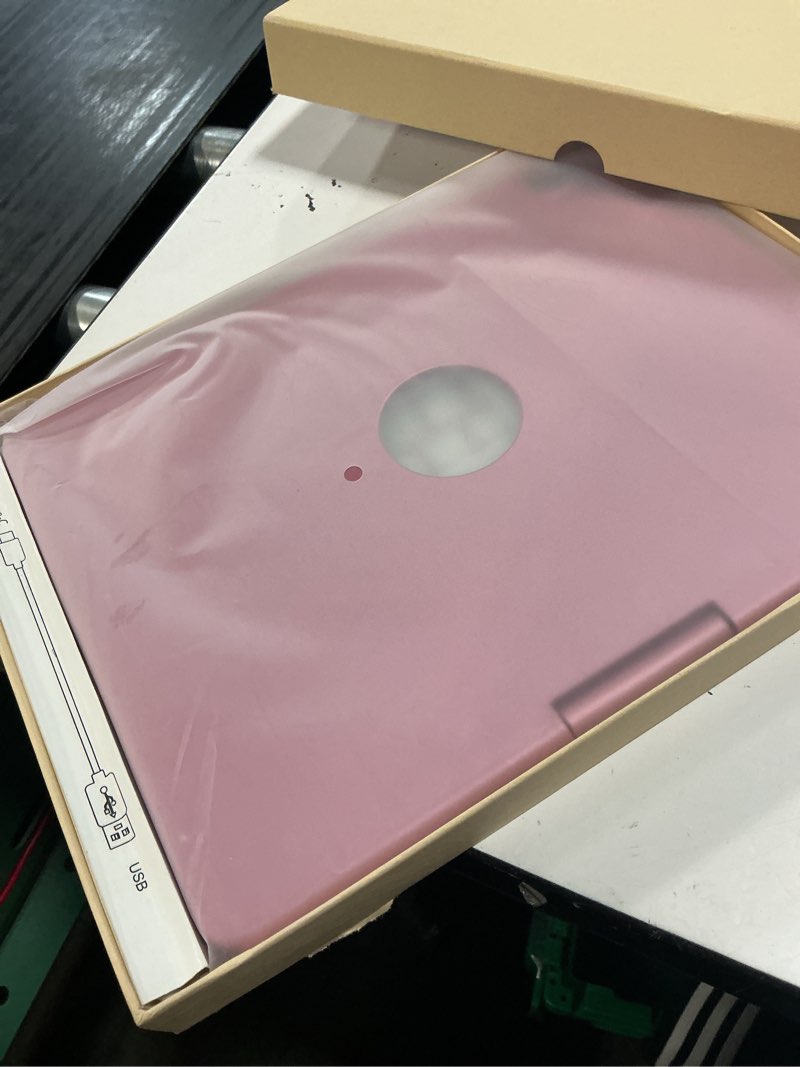 Condition photo showing Good Condition for fuwang touch keyboard case for ipad (a16) 11th generation 11 inch 2025&10th gen 10.9 inch 2022, 360° rotate for ipad 10th generation case with keyboard, backlit keyboard case with pencil holder, pink