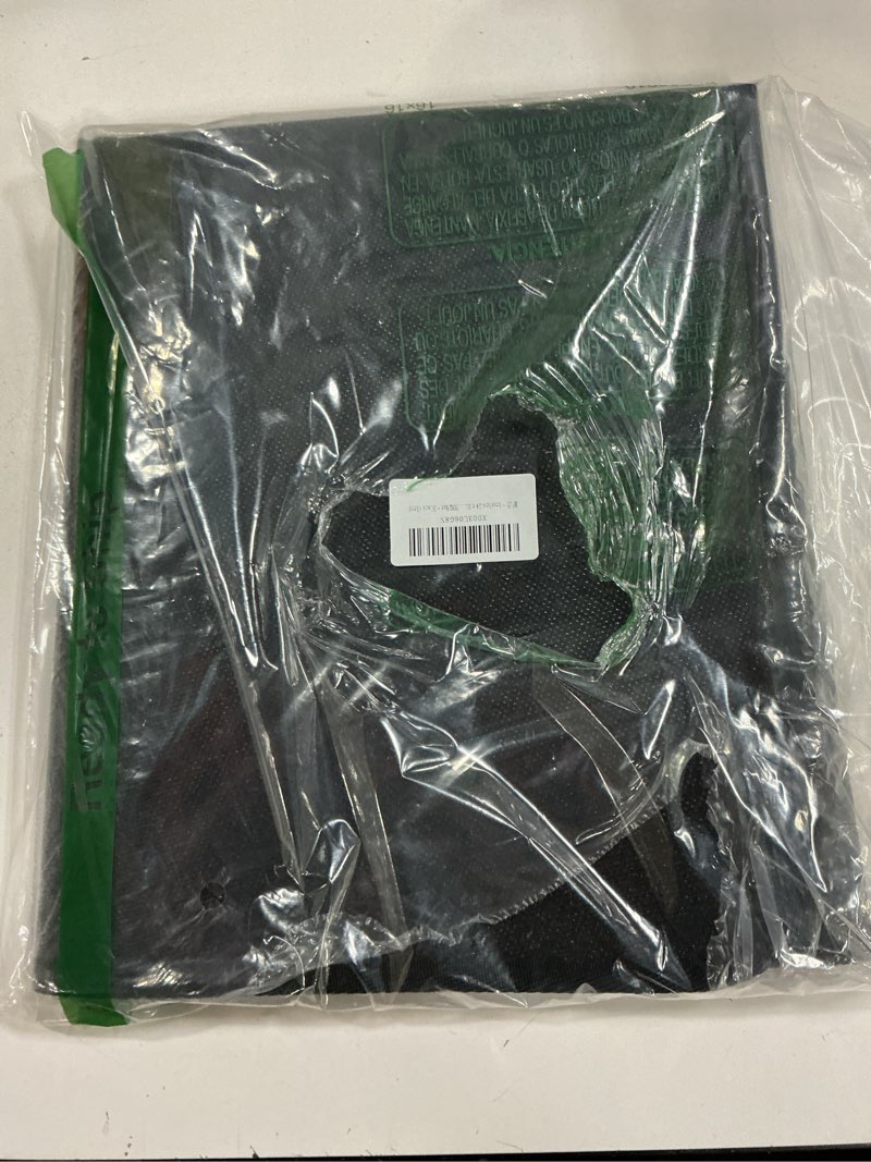 Condition photo showing Good Condition for heat resistant mats for countertop and table, fireproof grill mats for outdoor, portable charcoal, gas grill, pizza oven compatible with blackstone, ninja 24x31x0.04in, black 24x31x0.04in black