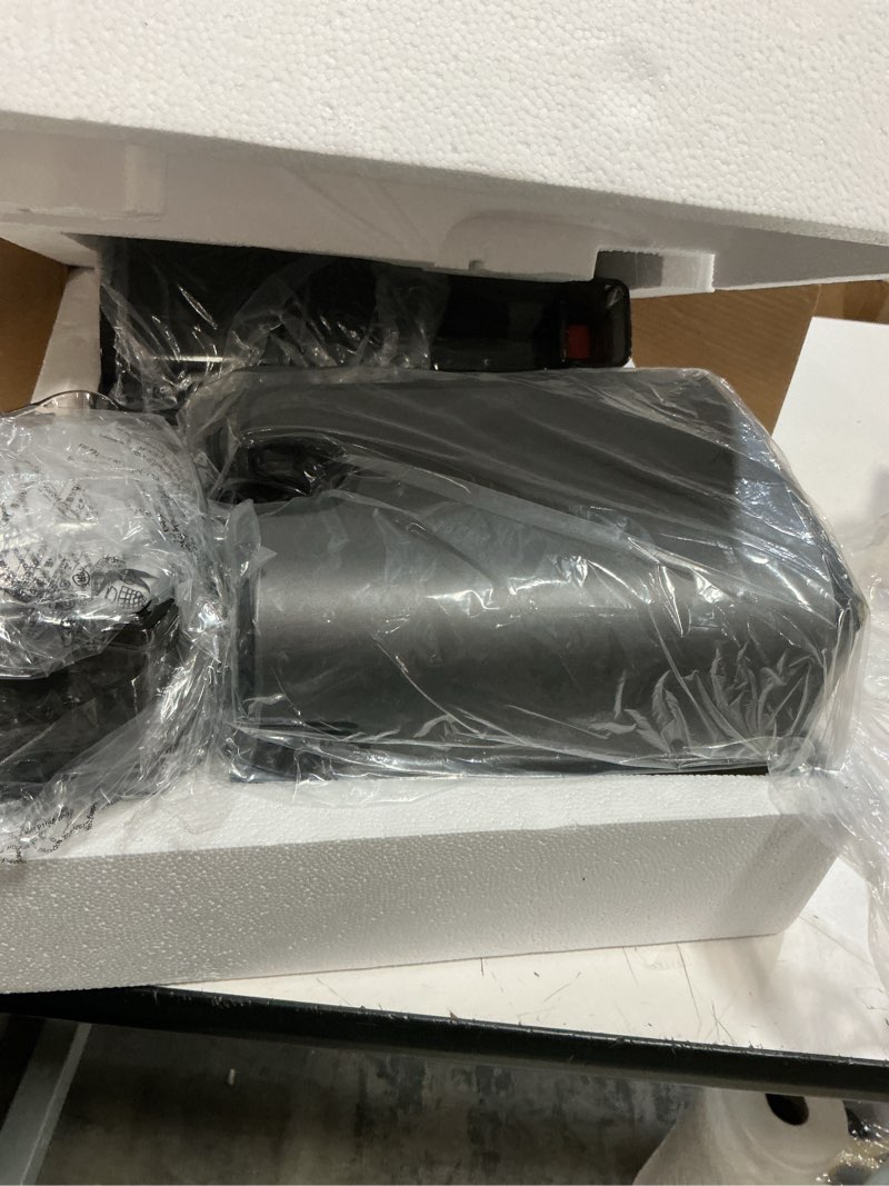 Condition photo showing Good Condition for juicer machines with 5.8" large feed chute, cold press juicer for whole vegetables and fruits 400w, slow masticating juicer easy to clean juice extractor machine high juice yield titanium gray