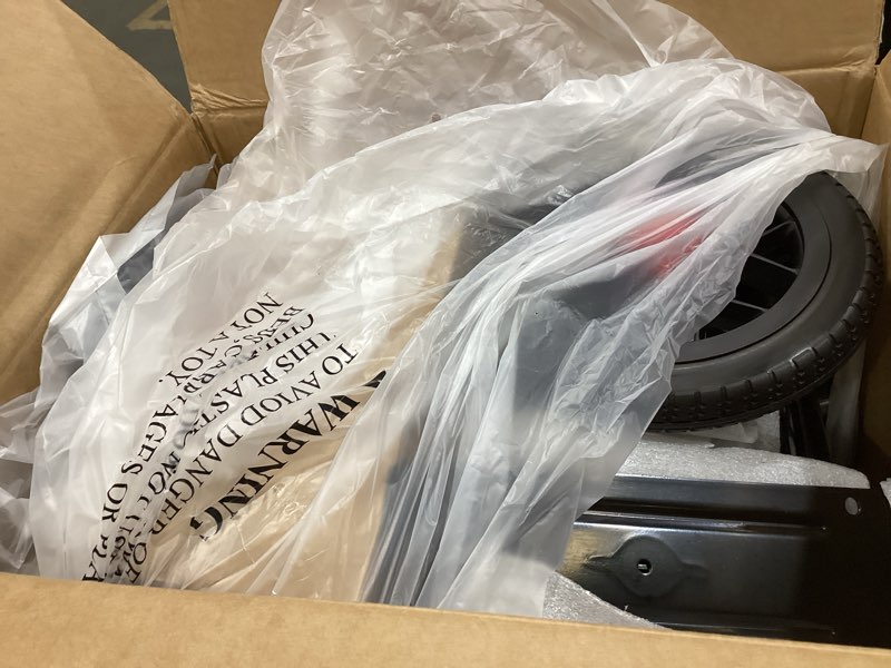 Condition photo showing Good Condition for blessreach deluxe medical scooter double handbrake, all terrain steerable knee scooter crutch alternative, for adults injured ankle & foot recovery in blacks