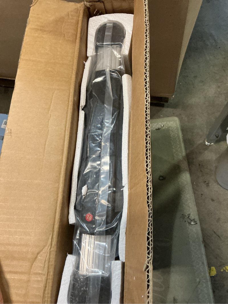 Condition photo showing Good Condition for 10.5 FT Aluminum Telescoping Ladder, One Button Retraction Extension Ladder, 375 lbs Load Capacity with Non-Slip Wide Feet, Compact Portable for Indoor Outdoor Use, RV, Attic and Roof Use 10.5 FT (One Button)