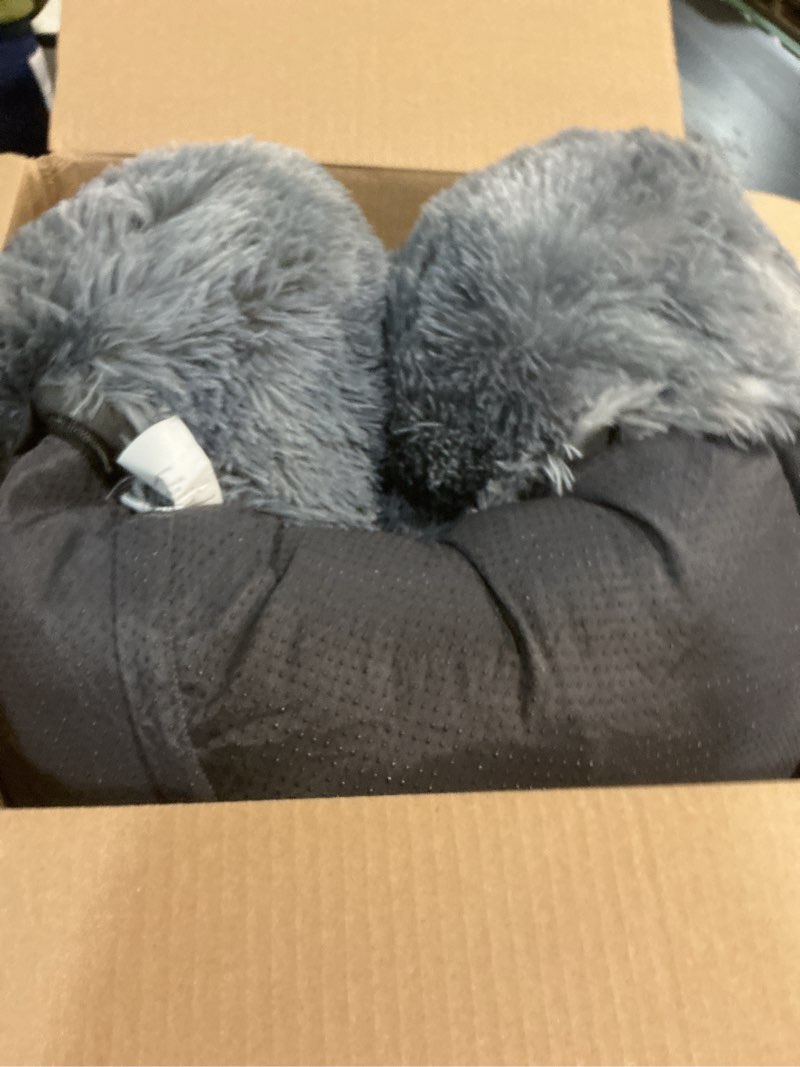Condition photo showing Good Condition for 36 inches donut dog bed for large dogs - calming fluffy round pet bed with removable & washable cover,fits up to 80 lbs pets (tie-dye grey,large) 36.0"l x 36.0"w x 8.0"th tie-dye grey