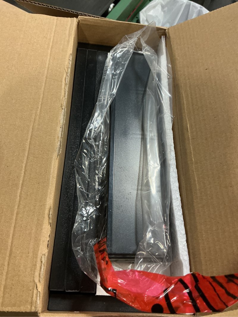 Condition photo showing Good Condition for Simple Houseware Desk Dual Monitor Stand Riser with Drawer, Black