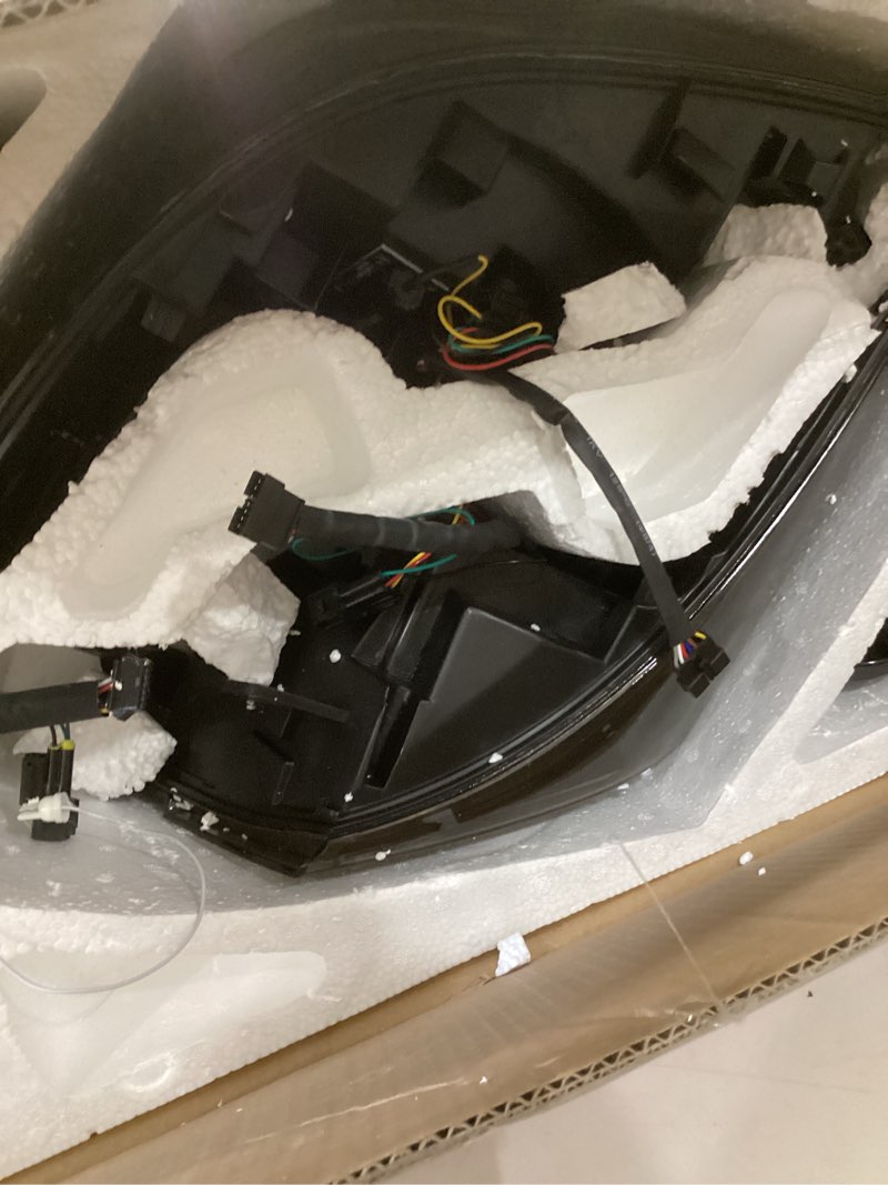 Condition photo showing Good Condition for sequential led tail lights for 2018–2022 honda accord 10th gen/refresh,cyberscale style, startup animation, dynamic turn signal, bright brake & reverse, gray lens, plug-and-play, weatherproof gray lens style-2c