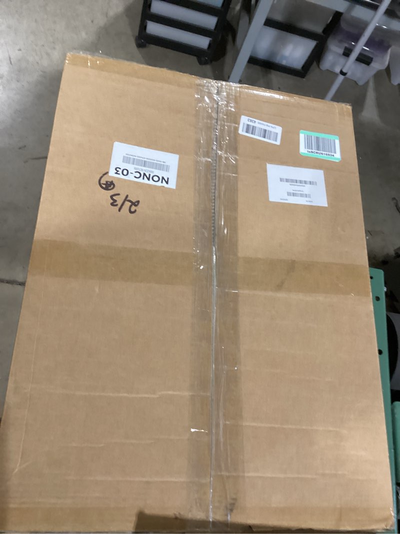 Condition photo showing As Is for XXXL Stainless Steel Litter Box with Lid,28" L*20" W*18" H Extra Large Metal Cat Litter Boxs, Jumbo 