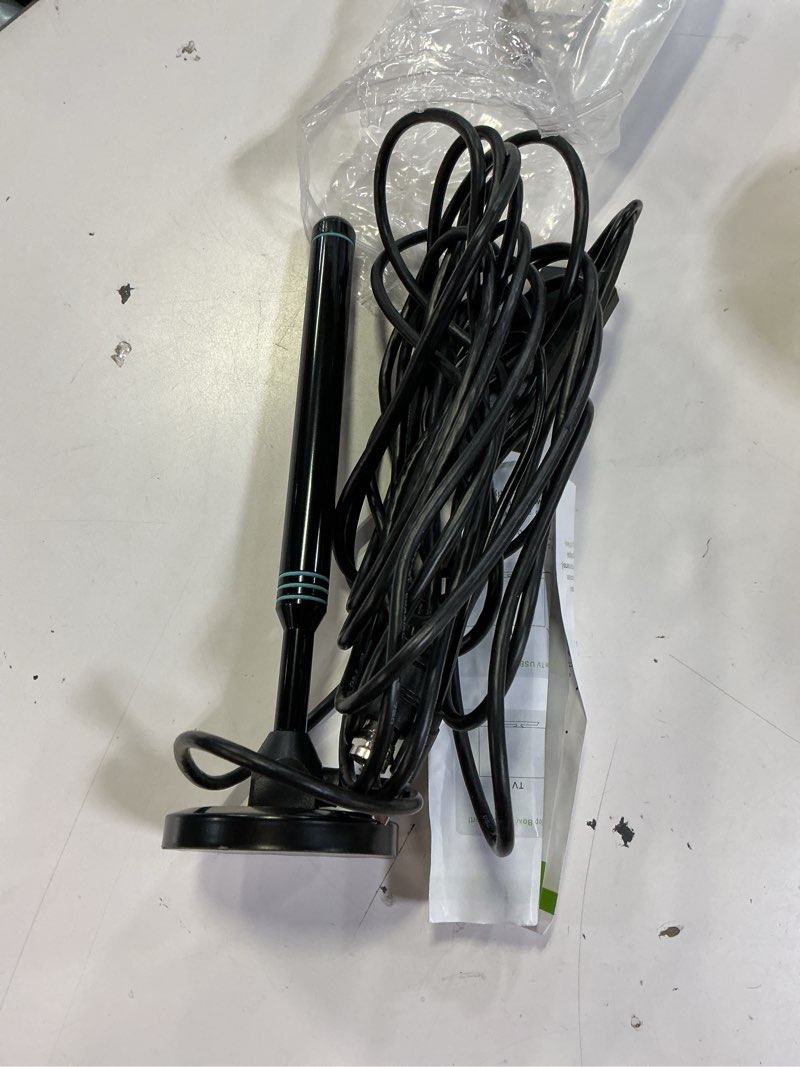 Condition photo showing As Is for tv antennas for smart tv indoor hd digital new antenna long range reception outdoor with amplifier signal booster for local channels supports 4k 1000+mile range for free channels