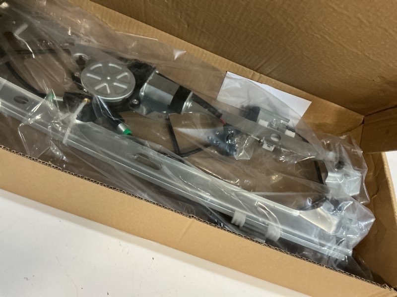 Condition photo showing New/Like New for Front Driver Side Power Window Regulator with Motor fit for 2007 2008 2009 2010 2011 2012 2013 Chevy Silverado 1500 2500 3500 HD Avalanche Suburban Tahoe, GMC Sierra Yukon XL, Left, 741-442