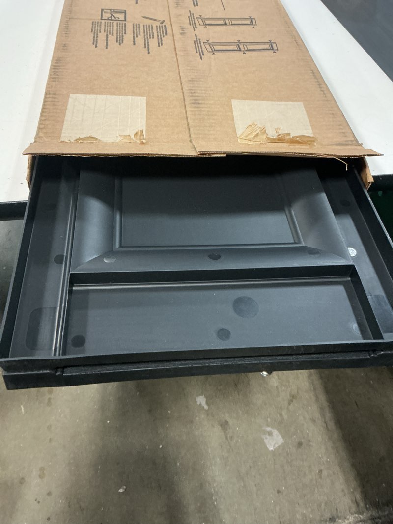 Condition photo showing Good Condition for 14 3/4"w x 51"h lifetime vinyl, standard two equal panels, raised panel shutters, w/installation shutter-lok's & matching screws (per pair), black 14.75-in. w x 51-in. h 002 - black