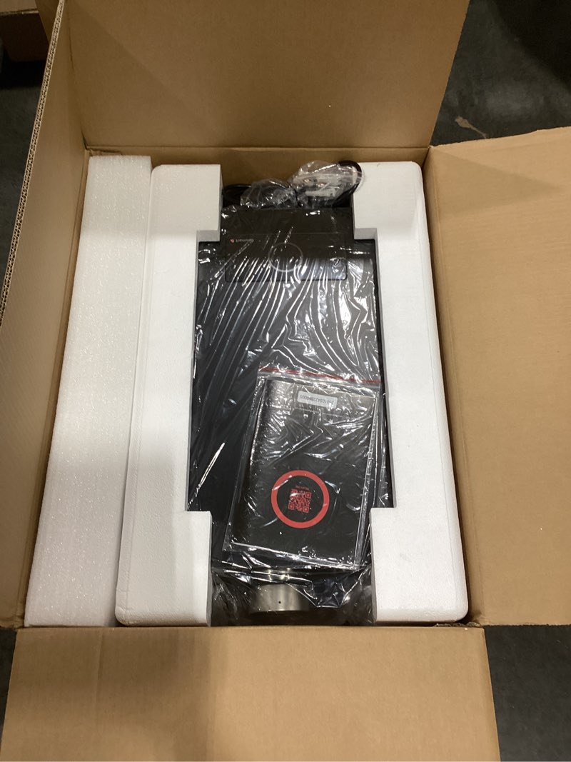 Condition photo showing Good Condition for gasland gasmart c 113,000 btu natural gas tankless water heater indoor, max 5 gpm on demand hot water heater with 3“ exhaust pipe, 120 volt,black