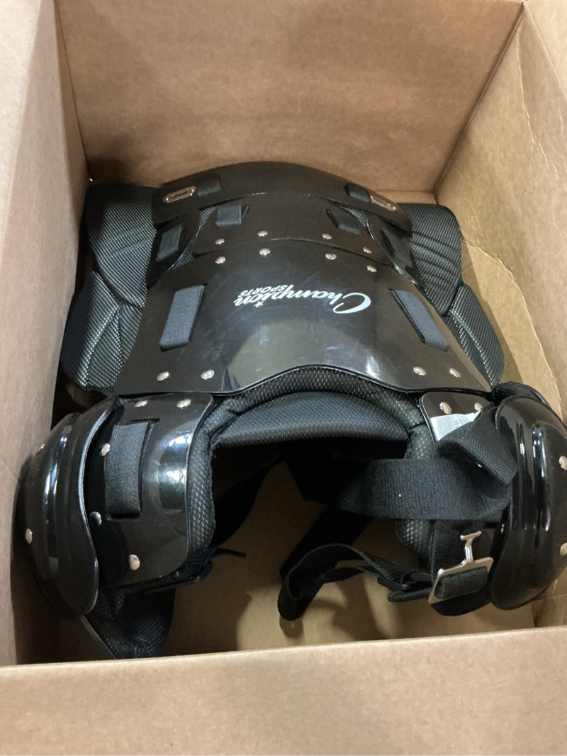 Condition photo showing Good Condition for champion body armor p2xx umpire chest protector 17"