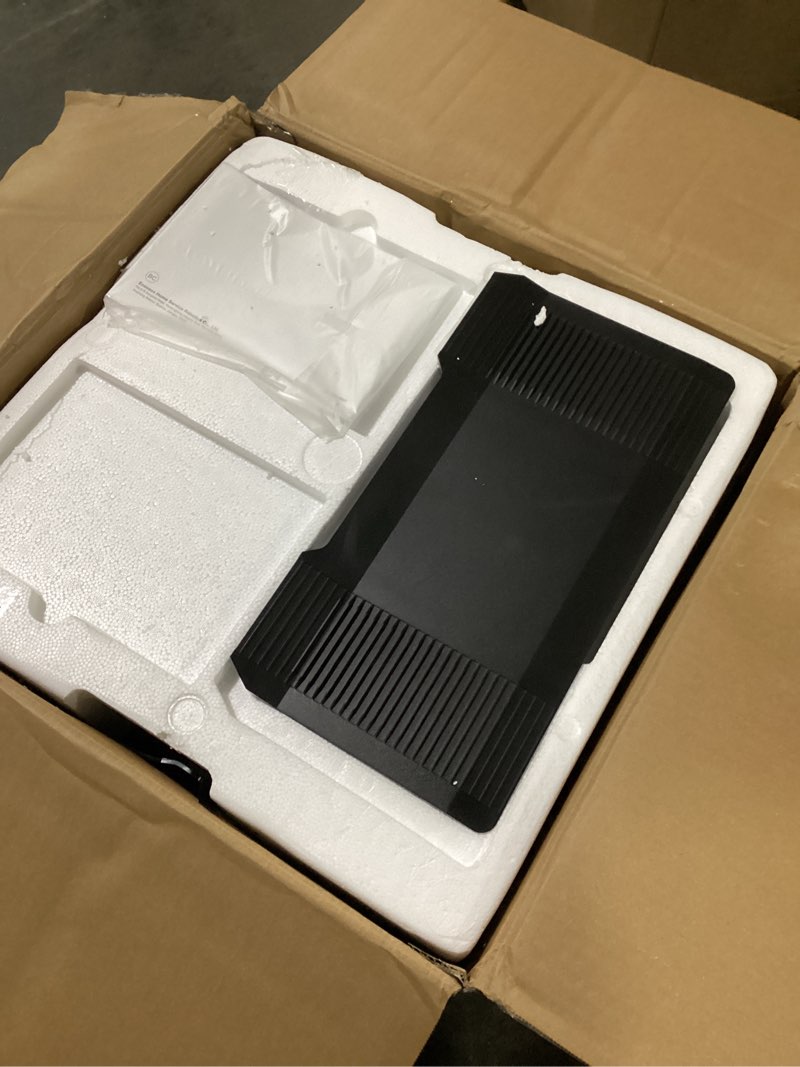 Condition photo showing As Is for ecovacs robot vacuum cleaner deebot x5 pro omni with all-in-one station, 12.800pa, zerotangle, truedge adaptive edge mopping, 150? hot water mop washing, aina 2.0 intelligent navigation