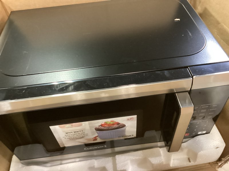 Condition photo showing Good Condition for Cuisinart CMW-70 Stainless Steel Microwave Oven, Silver