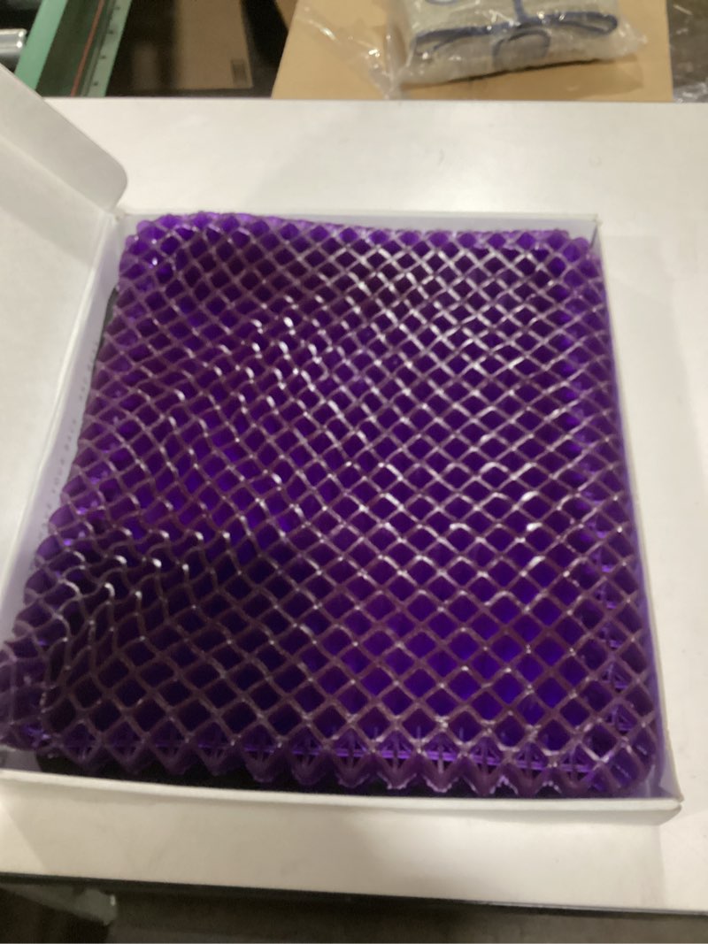 Condition photo showing Good Condition for Purple Royal Seat Cushion - Seat Cushion for The Car Or Office Chair - Temperature Neutral Grid