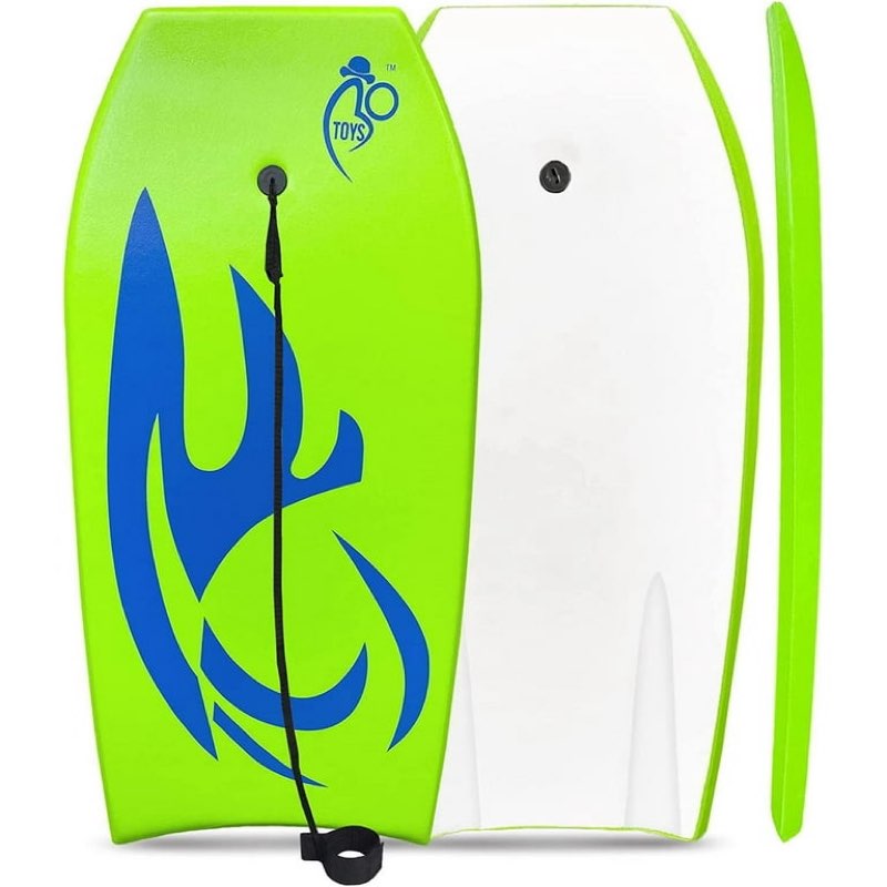 Bo Toys Body Board Lightweight with EPS Core Green 41 INCH