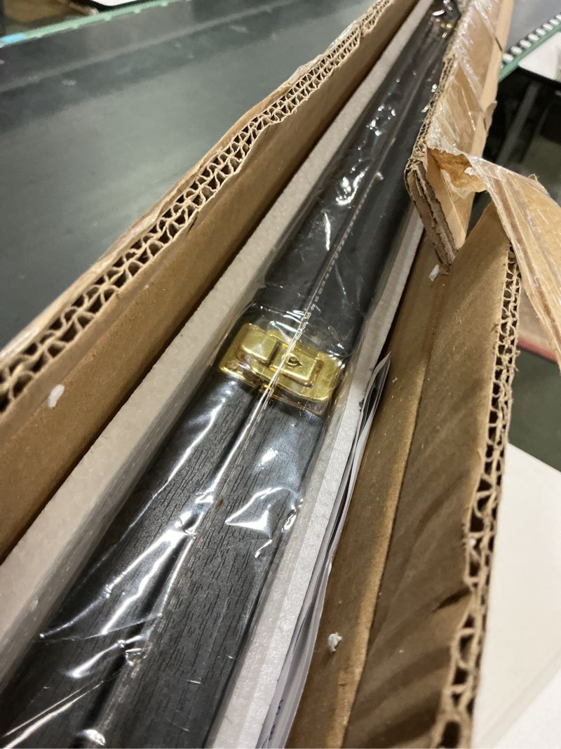 Condition photo showing New/Like New for KCRasan Jersey Display Frame Case - Large Lockable Frames Shadow Box with UV Protection for Baseball Basketball Football Soccer Hockey Sport Shirt Matte Black Finish Black Frame - 1 Pack