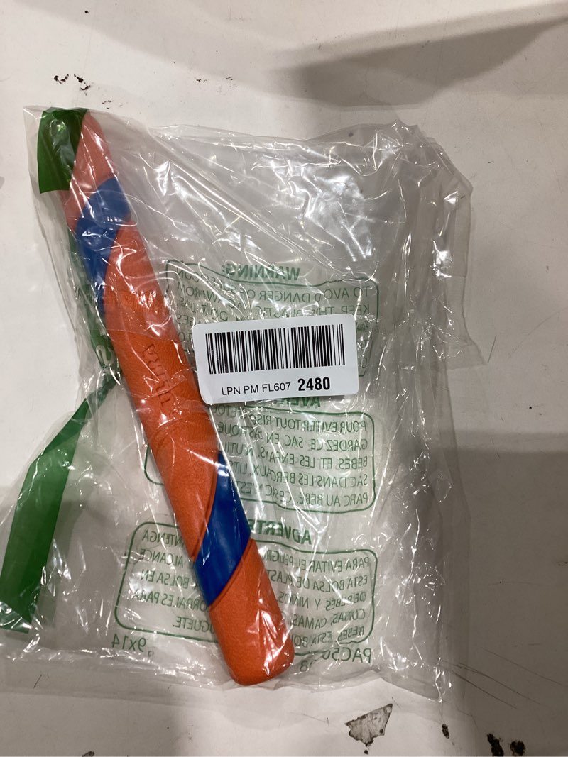 Condition photo showing New/Like New for Chuckit! Interactive Dog Toy Ultra Fetch Stick - 12 Inch Outdoor Dog Toy for All Breed Sizes Ultra Fetch Pack of 1