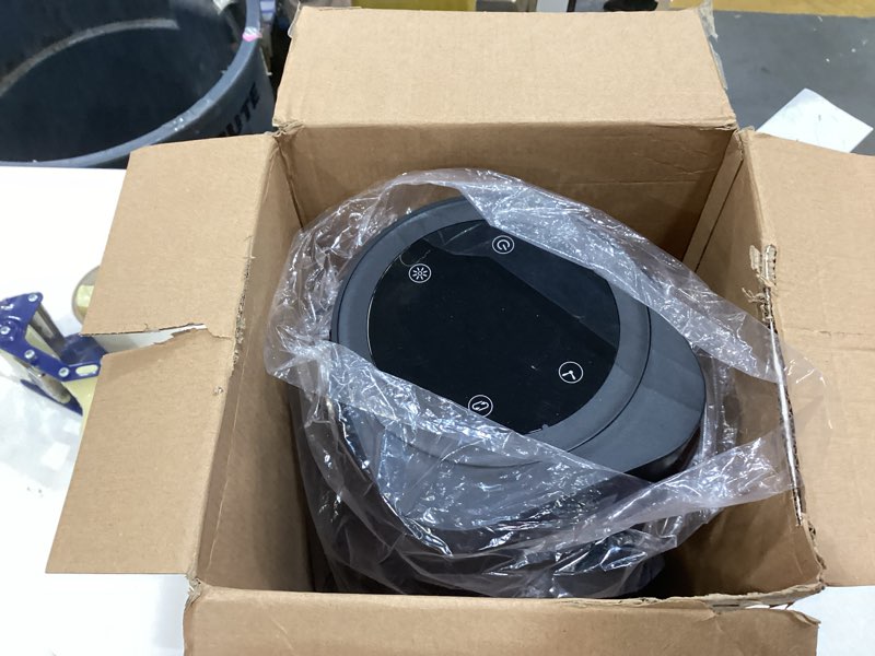 Condition photo showing As Is for Space Heater - 1500W Portable Space Heaters for Indoor Use, PTC Ceramic Electric Heater with Remote, 4 Modes, 9H Timer, Low Noise, 70°Oscillation, Overheat & Tip-Over Protection for Office Home Black