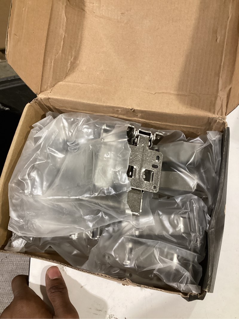 Condition photo showing Good Condition for chibery 10 pack 170 degree soft close cabinet hinges, slow smooth hidden frameless hinge, concealed hardware surface mount easy installation, lid support trap door, self closing for kitchen cupboard