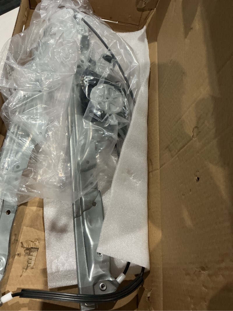 (Incomplete , missing pieces)748-524 Power Window Lift Regulator w/Motor Front Left Driver Side (6 Pins), Compatible with 2004-2010 Titan, 2004 Nissan Pathfinder Armada, 2005-2013 Armada, 2004-2010 Infiniti QX56