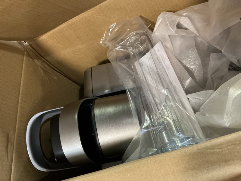 Condition photo showing Good Condition for keurig k-elite single serve k-cup pod coffee maker, with strength and temperature control, iced coffee capability, 8 to 12oz brew size, programmable, brushed silver
