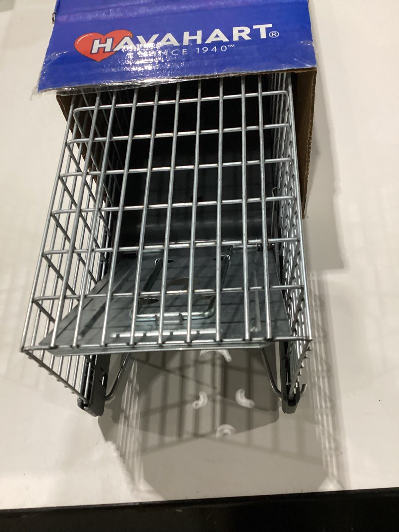 Condition photo showing Good Condition for havahart small 1-door humane live catch and release animal trap for squirrels, weasels, chipmunks, and other animals - humane catch and release for small animals - 1026