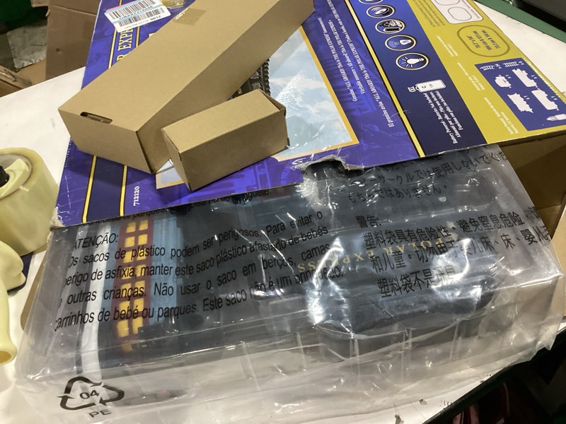 Condition photo showing Good Condition for Lionel Battery-Operated The Polar Express Toy Train Set with Bluetooth, Locomotive, Train Cars, & Track with Authentic Train Sounds, Lights, & Water Vapor Smoke Effects for Kids 4+