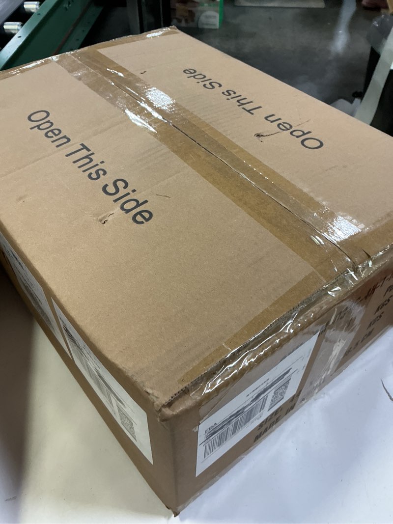 Condition photo showing New/Like New for XYLLIFY Caged Ceiling Fans with Lights Flush Mount, Farmhouse Low Profile Ceiling Fan with Lights Re