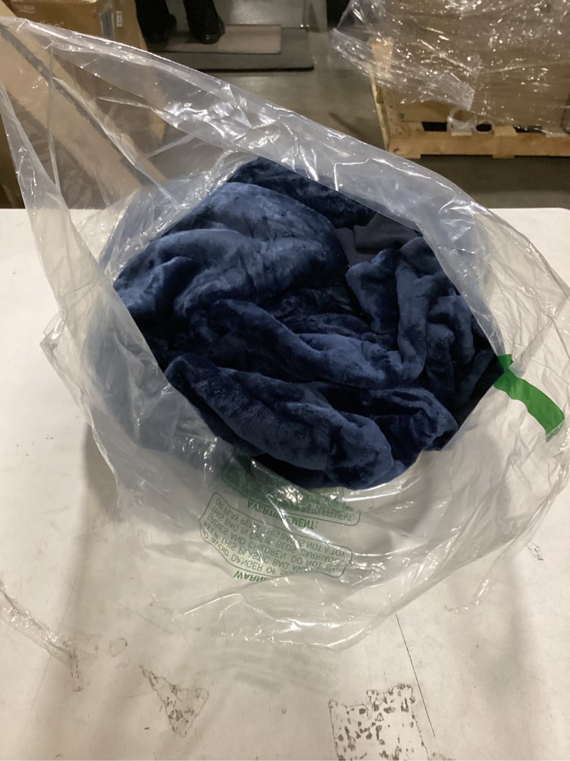 Condition photo showing As Is for AmyHomie Wearable Blanket Hoodie for Adults & Teens,Oversized Sherpa Hooded Blanket,Warm Cozy Blanket Sweatshirt as Christmas Birthday Gifts for Women Men Blue Regular Oversize