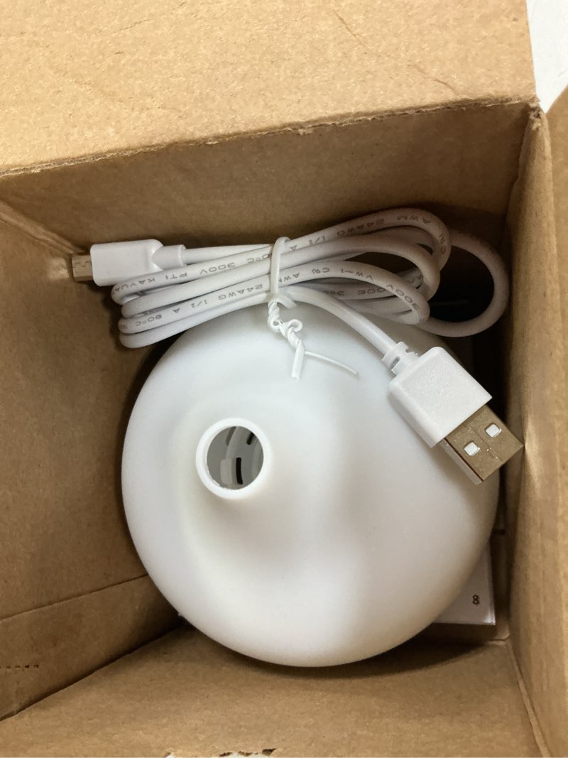 Condition photo showing Good Condition for mainstays teardrop fan oil diffuser with color-changing light