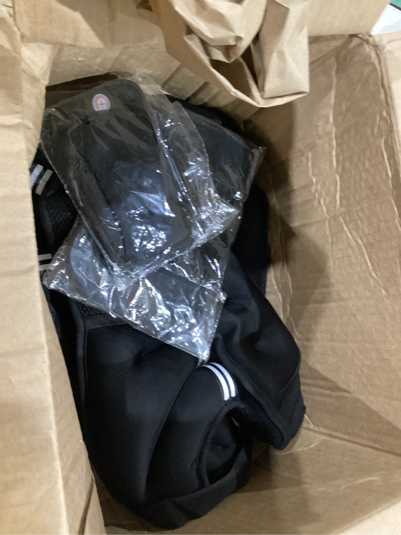 Condition photo showing Good Condition for pacearth weighted vest,6lb/8lb/10lb/12lb/16lb/20lb/25lb/30lb weight vest with reflective stripe, body weight vests for women, men, weight loss workout, strength training, running, walking, jogging 30 lb black