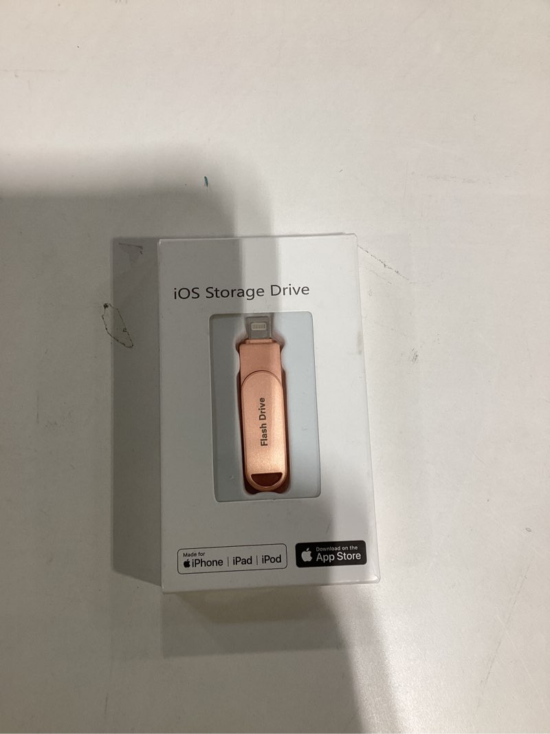 Condition photo showing New/Like New for apple mfi certified 512gb photo stick, flash drive for iphone memory stick for photo/video backup stick, high-speed usb stick iphone storage drive compatible for iphone/ipad/android/pc (pink)