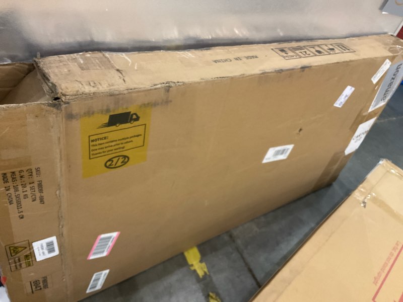 Condition photo showing As Is for yitahome queen size bed frame with 4 drawers and rgb led lights, velvet upholstered platform bed with charging station and storage headboard, no box spring needed, easy assembly, noise-free, grey grey queen 4 drawers/led lights