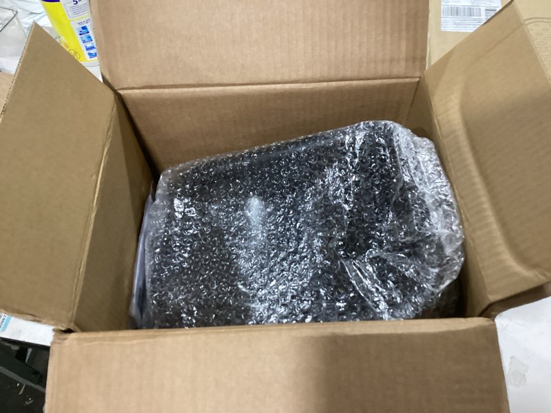 Condition photo showing Good Condition for Lasko Portable Utility Fan, 12” 289 CFM Pivoting High Velocity Air Mover Blower Fan, 3 Speeds, 2 Accessory Outlets 120V, Black, U12104 Classic