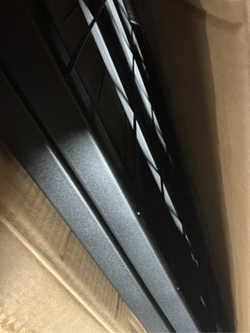 Condition photo showing Good Condition for amazon basics foldable metal platform bed frame with tool free setup, 18 inches high, sturdy steel frame, no box spring needed, twin, black twin 18 inch ( foldable)